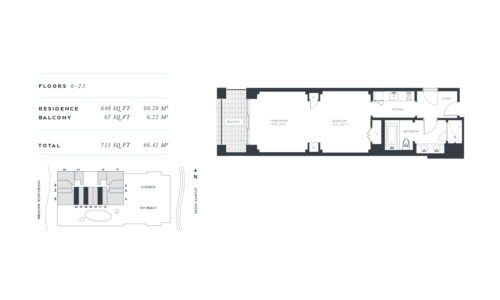 Bellissimo appartamento all&#8217;interno di The Ocean a Fort Lauderdale